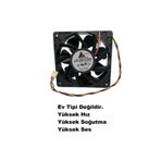 EVERFLOW 6000 Rpm Asic Madenci Soğutma Fanı, 12 cm Pwm Fan Antminer S9/t9