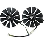 Everflow 87 mm mm Cooler Fan For Asus GTX1060 1070 Ti RX 470 570 580