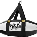 Everlast 1910 Torpedo Bag Black/White 74X30cm Boks Torbası P00002274