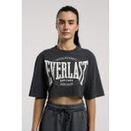 Everlast Authentic Boxing Wmn Antrasit Kadın Crop Tişört - XL