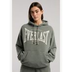 EVERLAST Authentic Boxing Wmn Oversize Haki Kadın Kapüşonlu Sweatshirt