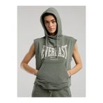 EVERLAST Authentic Boxing Wmn Oversize Haki Kadın Kolsuz Sweatshirt