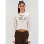 Everlast Bronx Nyc Beyaz Kadın Uzun Kollu Tişört - XS