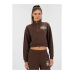 EVERLAST Bronx NYC Kahverengi Kadın Sweatshirt
