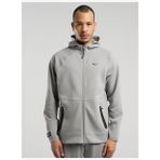 EVERLAST Champions Collection Gri Erkek Yüksek Yaka Full Zip Kapüşonlu Sweatshirt