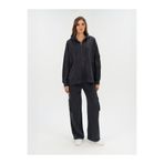 EVERLAST Cool Relax Wmn Antrasit Kadın Full Zip Kapişonlu Sweatshirt