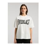 EVERLAST Ever Classics Wmn Oversize Beyaz Kadın Tişört