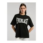 EVERLAST Ever Classics Wmn Oversize Siyah Kadın Tişört