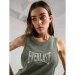 Everlast Kadın Atlet Haki Oversize Rahat Kesim Nefes Alabilir Kumaş ile Günlük Kullanım için
