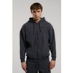 EVERLAST Ny Street Füme Kapüşonlu Erkek Full Zip Sweatshirt