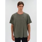 Everlast Ny Street Oversize Geniş Yaka Haki Erkek Tişört - 2XL