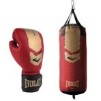 Everlast P00003139 Prospect 2 Çocuk Boks Torbası Eldiven Seti Kırmızı