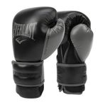 Everlast PowerLock2 Eğitim Eldiveni 16 oz Siyah/Gri