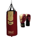 Everlast Prospect 2 Junior Red/Gold 76X28cm Boks Torbası Seti P00003139