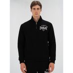 Everlast Siyah Erkek Fermuarlı Regular Fit Sweatshirt TM0104 167-Everlast Bronx NYC H.Zip