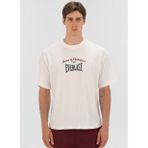 Everlast TM0121 112-Everlast Heritage Champs Beyaz Regular Fit Baskılı Erkek T-Shirt