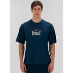 Everlast TM0121 376-Everlast Heritage Champs Mavi Regular Fit Baskılı Erkek T-Shirt