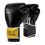 Everlast Üniseks Yetişkin Boks Eldiveni 1910 Classic Antrenman Eldiveni, Siyah, 14oz