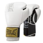 Everlast Üniseks Yetişkin Boks Eldiveni 1910 Klasik Antrenman Eldiveni, Beyaz, 14 oz