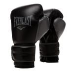 Everlast Üniseks Yetişkin PowerLock2 Antrenman Eldiveni,Siyah/Gri,14 Ounce