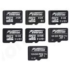 Everon 2 GB 4 GB 8 GB 16 GB 32 GB 64 GB 128 GB Micro SD Hafıza Kartı