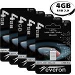 Everon Metal USB Mini Flash Bellek 4gb 100'lü Paket - 100 ADET 4GB
