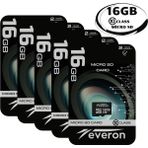 Everon Micro Sd Hafıza Kartı 16GB 50'li Paket - 50 ADET 16GB