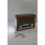 Everton Bluetooth/usb/sd/fm Radyo/aux Destekli Fenerli Nostaljik Radyo Kutusu