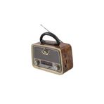 Everton Kahverengi Rt-301 Nostaljik Görünümlü Bluetoothlu Mp3 Çalar Radyo Müzik Kutusu 2 Yıl