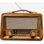 Everton Klasik Nostalji Radyo (Bluetooth,usb,aux Özellikli) - Ahşap
