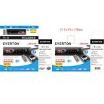 Everton Rt-110 Çift Usb'li Usb-Sd-Fm-Aux- Bluetooth 4x50 Watt Oto Teyp