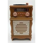Everton RT-381 Bluetooth Fm-Usb-Tf-Aux Şarjlı Nostaljik Radyo - Ahşap