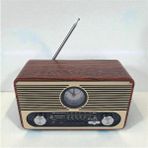 Everton RT-566 Bluetooth-Usb-Sd-Fm Şarjlı Saatli Nostaljik Radyo - Çok Renkli
