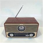 Everton Rt-566 Bluetooth-Usb-Sd-Fm Şarjlı Saatli Nostaljik Radyo