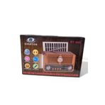 Everton Rt-660 Güneş Enerjili Bluetooth usb/bt/sd/fm/Am/sw radyo müzik çalar