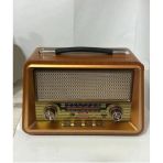 Everton Rt-680 Bluetooth, Usb/Sd/Aux/Fm 3 Band Radyo Nostalji Müzik Kutusu Büyük Boy