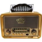 Everton Rt-681 Solarlı,ledli, Şarjlı Nostaljik Radyo Fm-am-sw-usb-tf