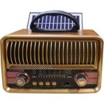 Everton RT-682 Solarlı,şarjlı Nostaljik Radyo (Bluetooth-Usb-Sd-Fm ) - Çok Renkli