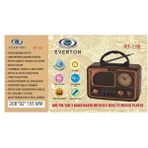 Everton Rt-718 Bluetooth-usb-sd-fm Şarjlı Nostaljik Radyo