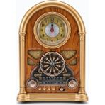 Everton RT-719 Şarjlı, Saat Göstergeli Nostaljik Radyo( Bluetooth-Usb-Sd-Fm) - Çok Renkli