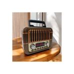 Everton Rt-722 Nostaljik Tasarımlı Dijital Ekranlı Bluetooth Radyo Müzik Çalar