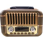 Everton RT-722 Şarjlı Dijital Göstergeli Nostaljik Radyo( Bluetooth-Usb-Sd-Fm) - Çok Renkli