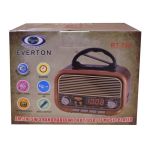 Everton RT-723 Dijital Göstergeli Şarjlı Nostaljik Radyo (AM-FM-SW Wıth BT-USB-TF )
