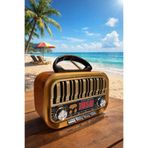 Everton rt-724 usb am-sw-fm bluetooth dijital göstergeli nostalji radyo