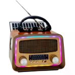Everton Rt-730 Klasik Retro , Solar Enerjili , Ledli , Fenerli , Nostalji Bluetooth/Usb/Sd/ Radyo Mp3 Player Müzik Kutusu