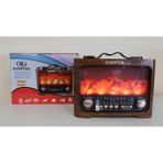 Everton RT-733 Bluetooth Fm/usb/tf/aux Şarjlı Nostaljik Şömineli Radyo
