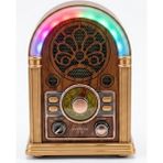 Everton RT-752 Şarjlı, LED Işıklı Nostaljik Radyo( Bluetooth-Usb-Sd-Fm) - Çok Renkli
