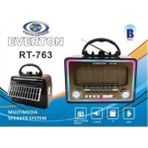 Everton RT-763 Bluetooth Usb-Micro Sd Nostaljik Radyo - Çok Renkli