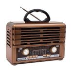 Everton RT-812 Nostaljik Radyo Bluetooth USB Tf Kart Destekli Şarjlı Hoparlör
