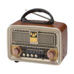 Everton RT-825 Bluetooth Güneş Enerjili Nostaljik Radyo